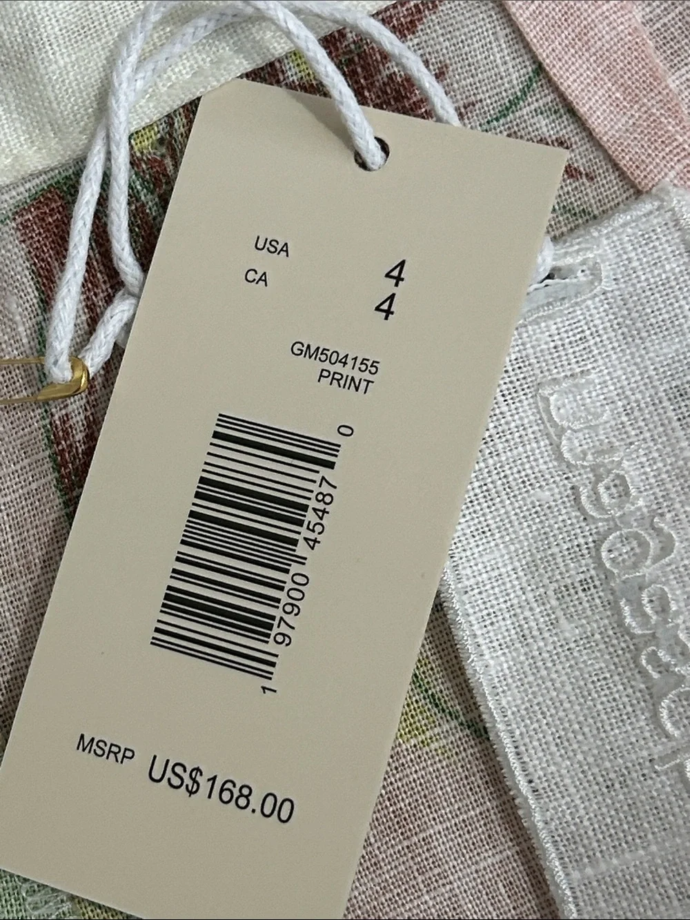 Magaschoni floral linen